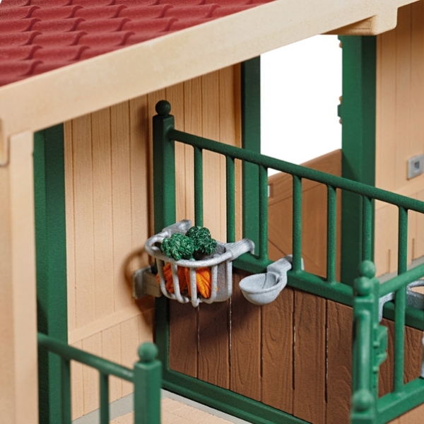 Schleich Pferdehof mit Zubehör